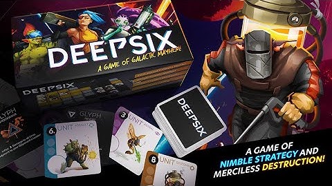 Deep Six : A Game of Galactic Mayhem -  Kickstarter Board Game Trailer