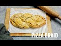 Pizza braid  different pizza recipe from scratch  tasty nonveg baked snack