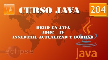 Curso Java. Acceso a BBDD  JDBC IV. Vídeo 204