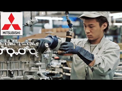 Mitsubishi Engine Production in Japan