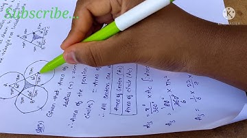 8th class, Maths, Chapter:9,Area of Plane Figures, Ex:9.2,Problem -7(Requested video) .