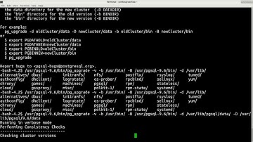 postgresql - migrate data from 9 2 to 9 6 - pg_upgrade - CentOS 7