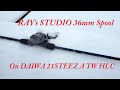 Ray's Studio 36mm Spool on Daiwa 21 Steez A TW HLC
