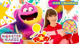 Turn a Storage Box into a Toy Drum Set! 🥁 Craft with Monster Murphi | Monster Makes: Art for Kids