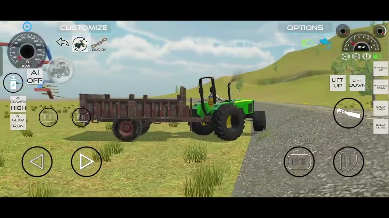 3D game ka new update a chuka hai dost dekh lo police Jaiswal tractor gaming