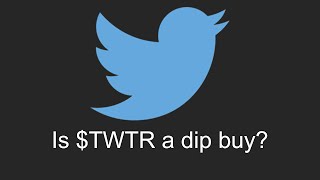 Celebrity Twitter stock dip buy setup | A $TWTR chart analysis Wealth