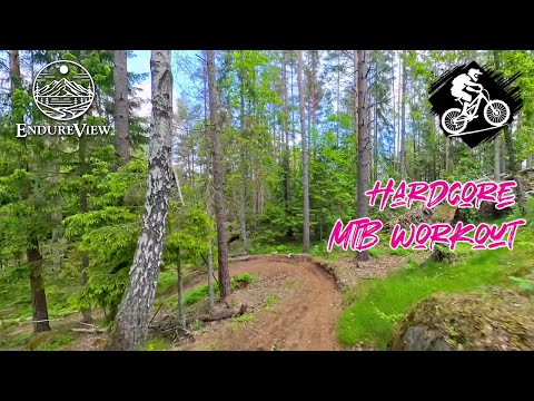 Virtual Biking | Hardcore MTB Workout – Tungvekteren Trails with Rocks, Roots & Adrenaline!