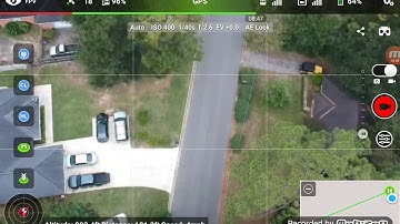 DJI spark screen recorded video!