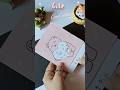 🌸Cute card ideas | Easy card idea #diy #gift #craft #handmade #papercraft #shorts #cute
