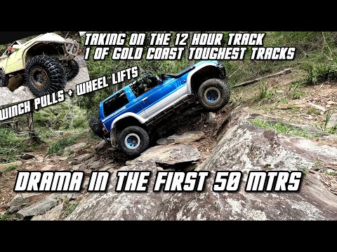 Taking on 1 of the GOLD COAST toughest 4X4 tracks!