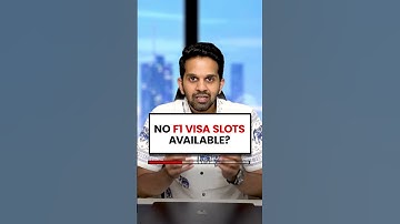 No F1 VISA Slots Available?