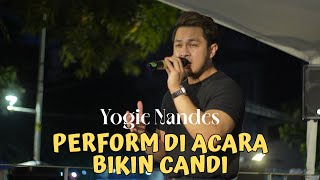 Yogia Nandes Perform di Acara Bikin Candi