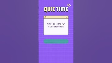 Quiz Time: Web Development Edition (without music) #fyp #shorts