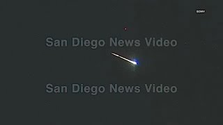 CAUGHT ON CAMERA: Meteor explosion lights up the night sky in Southern California