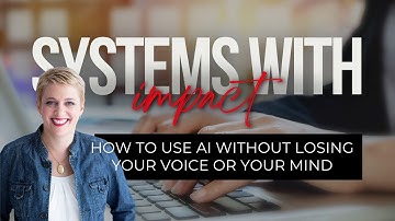 How to Use AI Without Losing Your Voice or Your Mind
