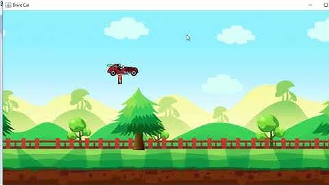 Drive Car Game using Java Language