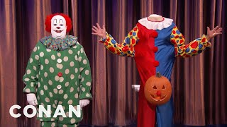 Butterscotch The Clown’s Halloween Plans  - CONAN on TBS