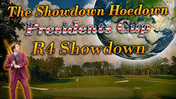PGA DFS: Showdown Hoedown R4 | Presidents Cup | DraftKings Strategy