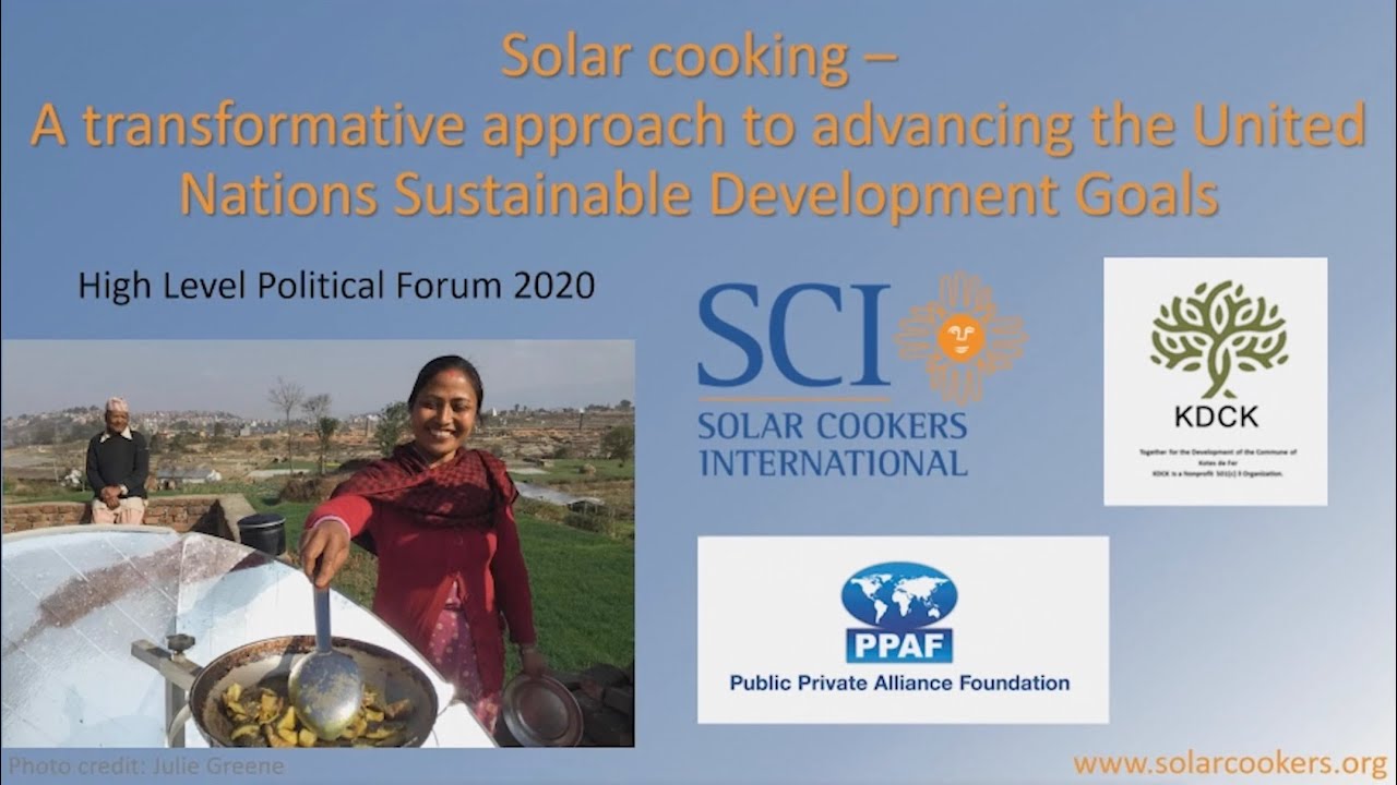 Solar cooking system enables sustainable rural cooking