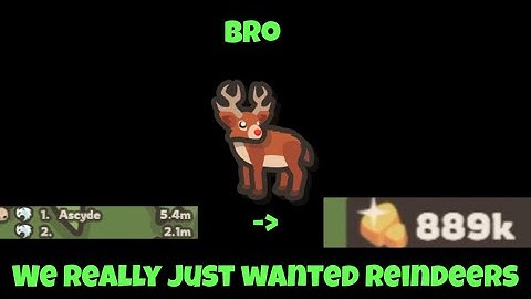 Taming.io - When you want to tame reindeers, but raid 5.5m score instead