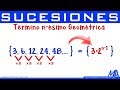 Término n-ésimo Sucesión - Progresión Geométrica