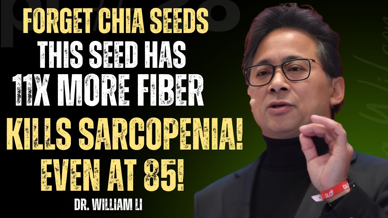 Forget Chia Seeds! This Food Builds Muscle and Kills Sarcopenia | Dr. William Li