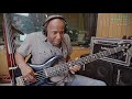 Nathan East recording "California Waves" from Lari Basilio's album: Far More.