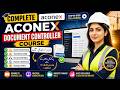 Complete Aconex Document Controller Course in Urdu Hindi