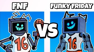 Funky Friday Hex VS Friday Night Funkin' Hex Mobile (FNF Encore Song)