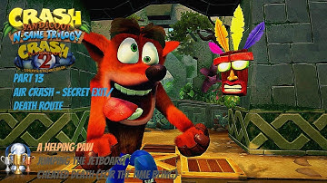 Crash Bandicoot: N-Sane Trilogy - Part 13 (Snow Biz + Air Crash - Secret exit/Death route)(Crash 2)