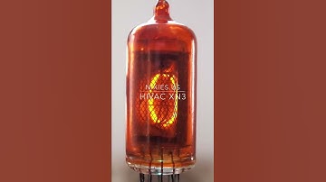 Hivac XN3 Nixie tube