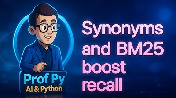 Query Expansion | Python BM25 + Synonyms: Build Smarter Search