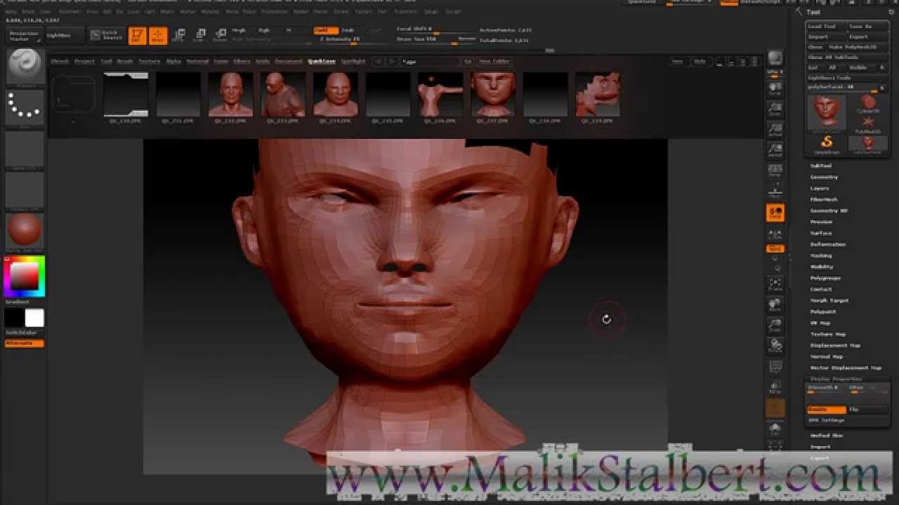 Maya to ZBrush for quick fixes - YouTube