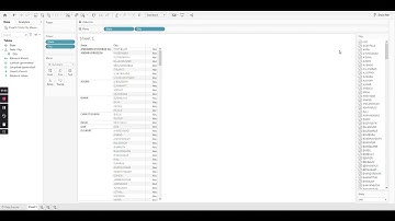 Cascading Filters in Tableau