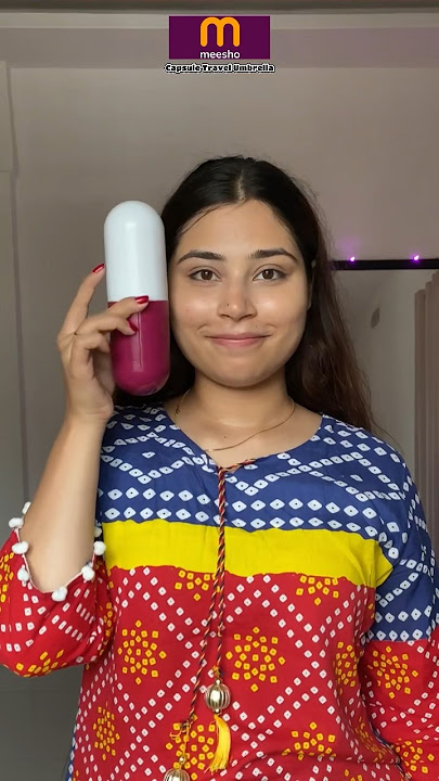 Meesho Capsule Umbrella☂️#heyitsaanchal