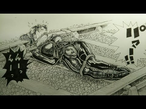 ラバースーツのイラスト描いてみた その78 Catsuit Drawing Youtube