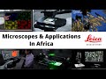 Overview of microscopes and applications in africa