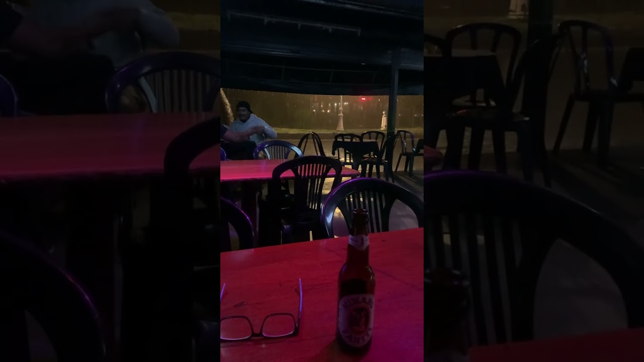 A Rainy Bar in Tahiti….