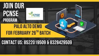 PCNSE | Palo Alto Firewall Demo for February 5th Batch | #tbnetworks #tungabadranetworks