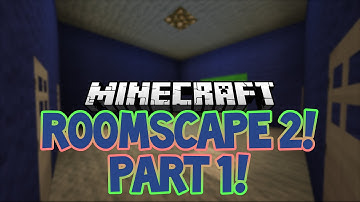 Minecraft Puzzle Map w/Zach! Roomscape 2! Part 1 - Being Resourceful