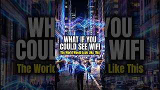 What If You Could See All Radio Waves Around You? 📡 #didyouknow #explore #facts #whatif