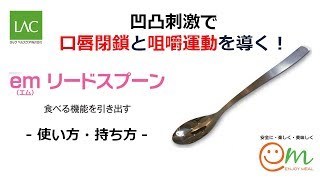 emリードスプーンの持ち方と基礎的操作紹介（更新版）