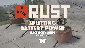 Distribute battery power to deployables - Electricity guide - Rust