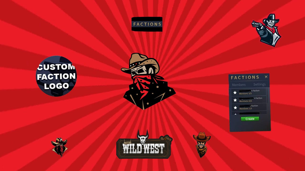 wild west roblox how to change faction logo. 2023! (roblox)(MrFade ...