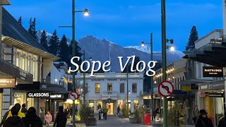 [NZ🇳🇿]Queenstown#21 퀸스타운 첫번째이야기,퀸스타운 맛집 퍼그버거 나는 별로..와카티푸호수 야경,쥬시 스누즈 Jucy Snooze,데이오프날 무작정 떠난 여행