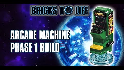 Arcade Machine Build - Phase 1 - Midway Arcade Level Pack - Lego Dimensions