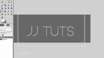 testo effetto vetro (GIMP)