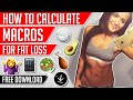 How to calculate macros for fat loss free download │ Gauge Girl Training