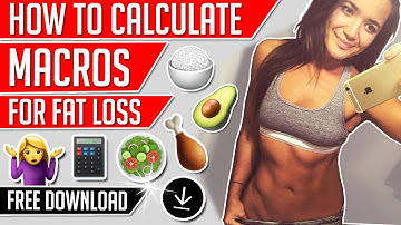 How to calculate macros for fat loss free download