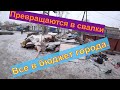 Крупногабаритный мусор превращается в свалки...Берите пример с мэра г.Якутска.